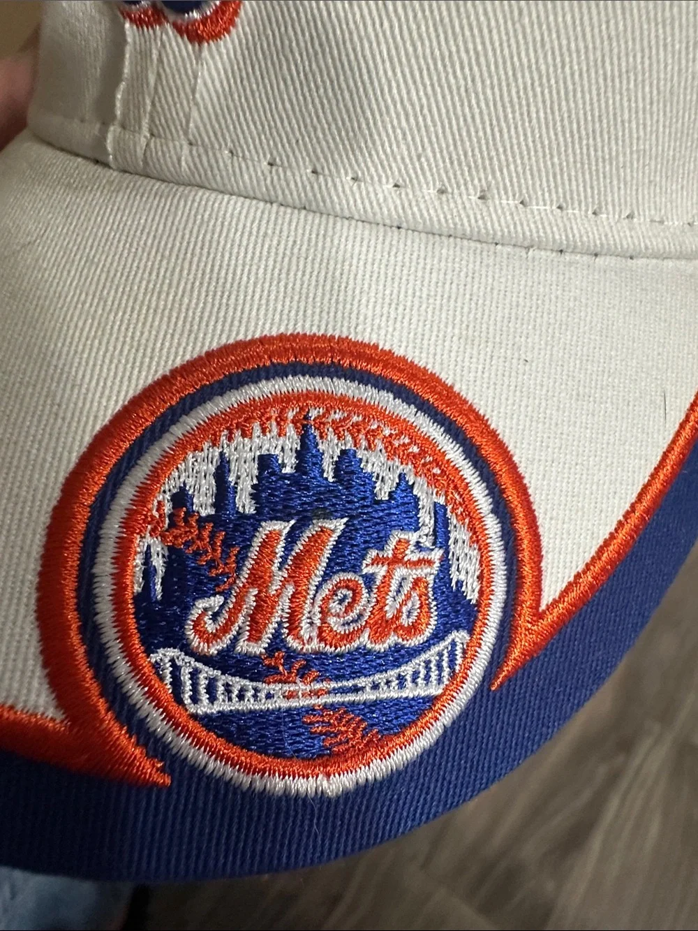 Youth New York Cap w/ Dual Logos & Custom CJ Embroidery .